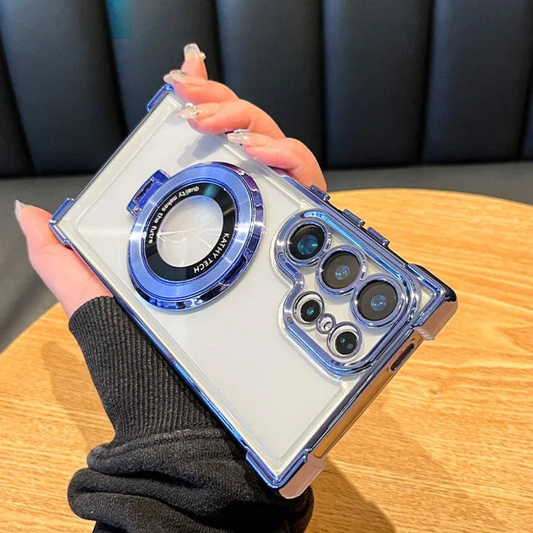 Samsung Magnetic Clear Shockproof Case