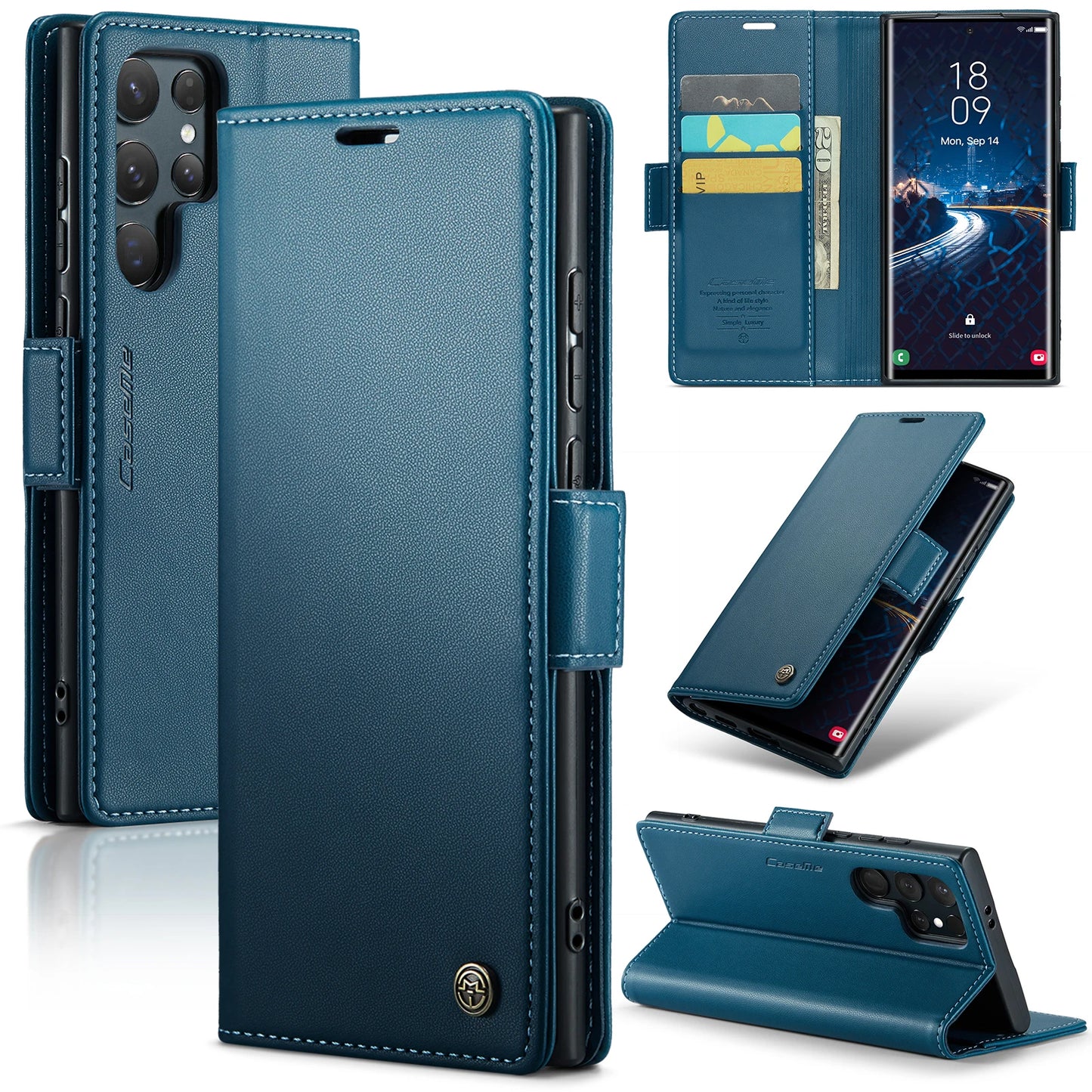 CaseMe RFID Wallet Case for Galaxy
