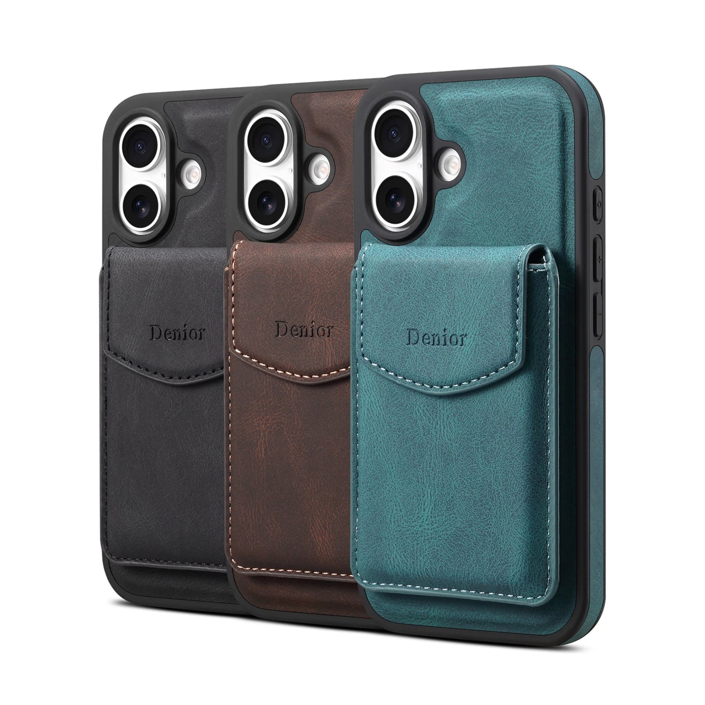 MagSafe Leather Wallet Case for iPhone