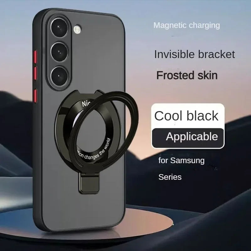 Luxury Matte MagSafe Case Samsung Galaxy