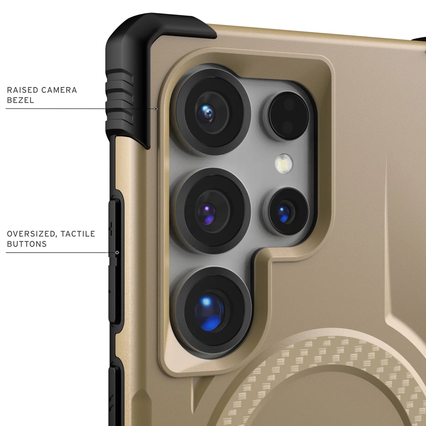 Samsung Galaxy S Case with Dual Glass