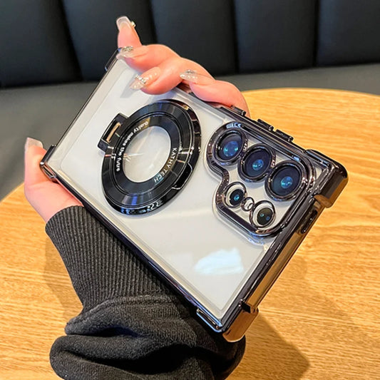 Samsung Magnetic Clear Shockproof Case