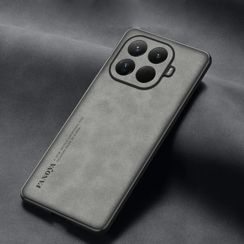 Xiaomi Matte PU Leather Shockproof Case