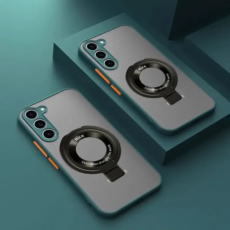 Luxury Matte MagSafe Case Samsung Galaxy