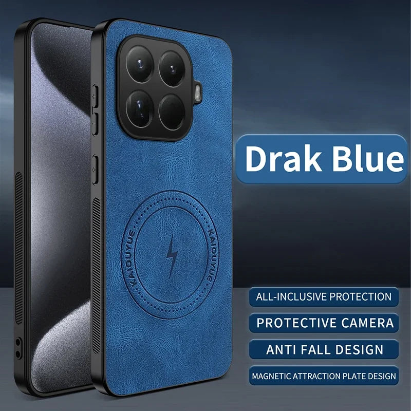 Magnetic Leather Shockproof Case Xiaomi