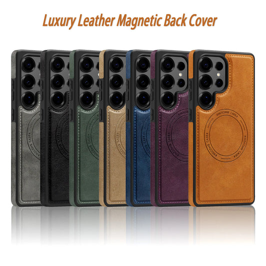 Leather MagSafe Case with Lens Guard