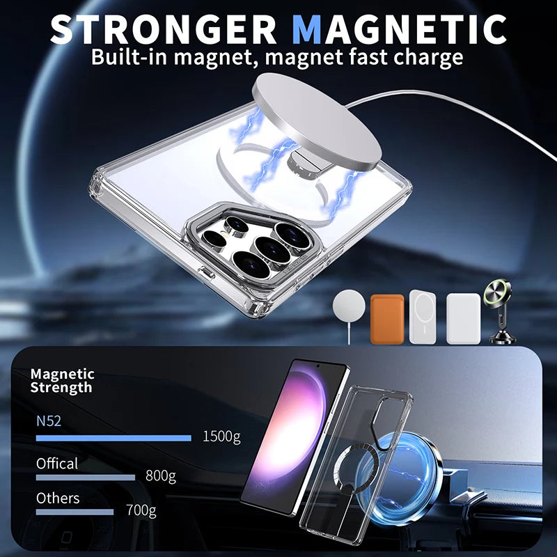 MagSafe Metal Bumper Case for Samsung