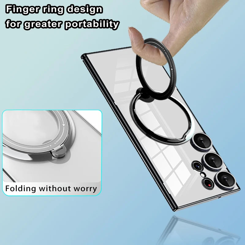 MagSafe Clear Ring Case Samsung Galaxy