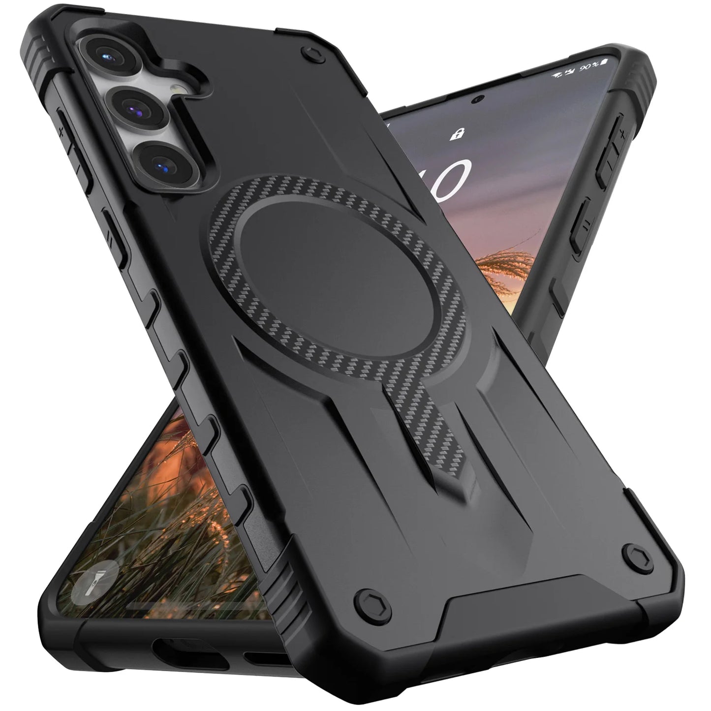 Samsung Galaxy S Case with Dual Glass