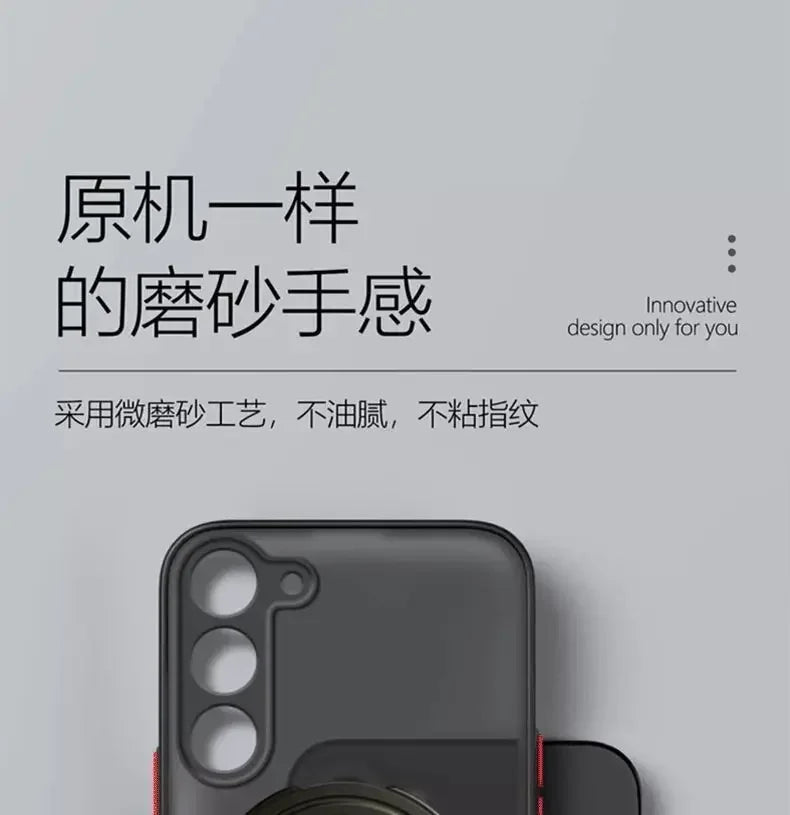 Luxury Matte MagSafe Case Samsung Galaxy