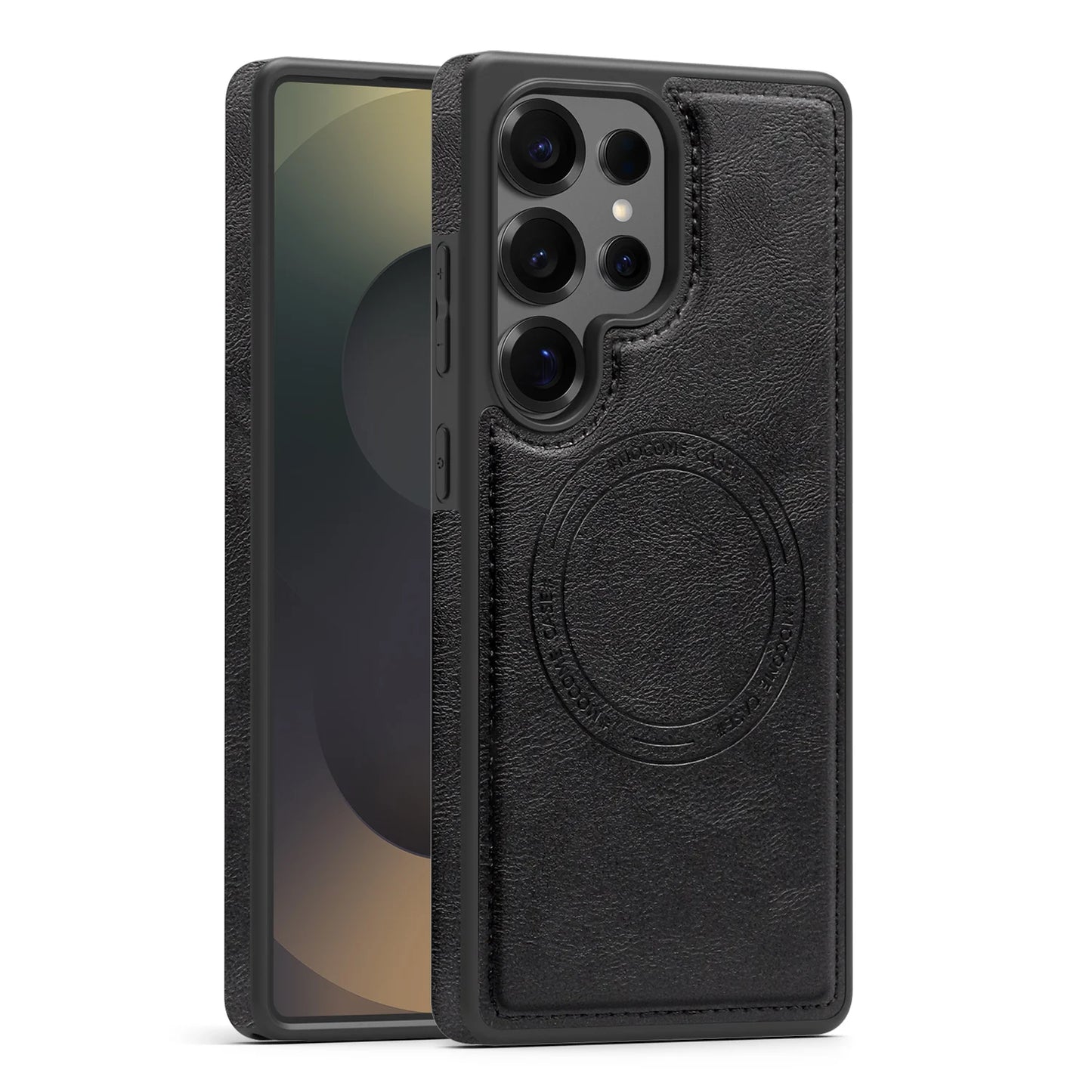 Leather MagSafe Case with Lens Guard