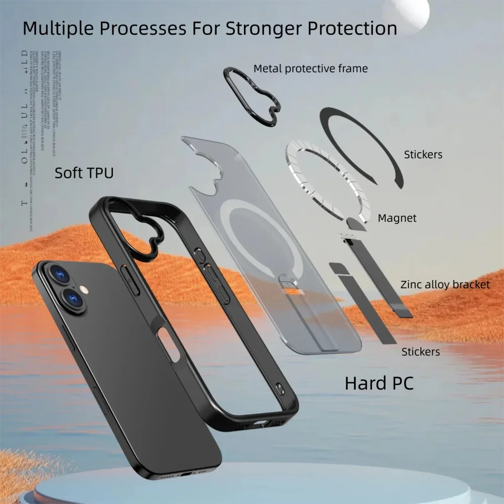 MagSafe Stand Clear & Matte iPhone Case