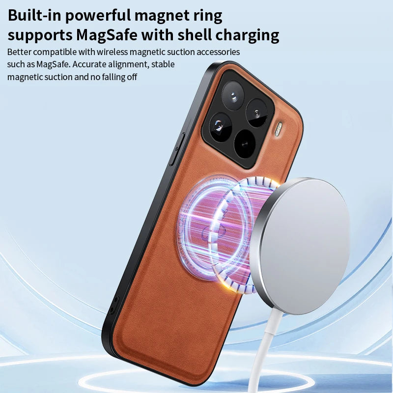 Xiaomi Magnetic Leather Wireless Case