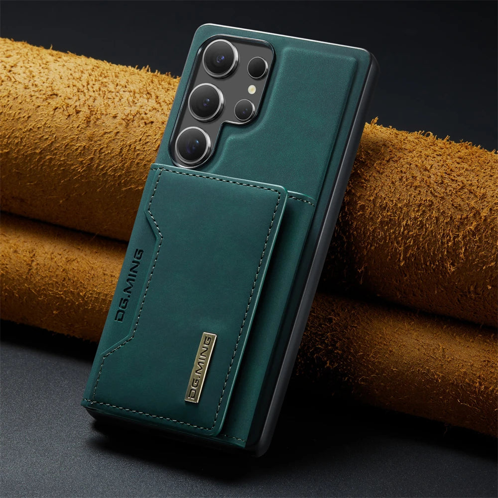 Magnetic Card Wallet Case for Samsung