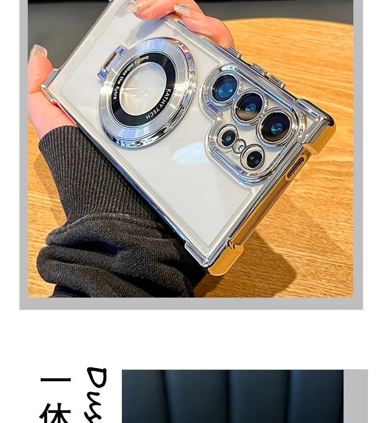 Samsung Magnetic Clear Shockproof Case