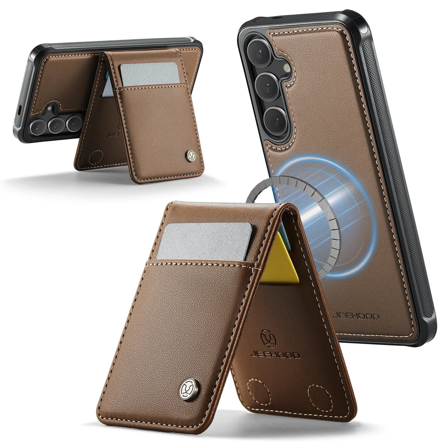 Magnetic Wallet Case Samsung Galaxy