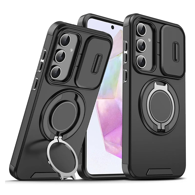 Samsung Magnetic Ring Stand Lens Case