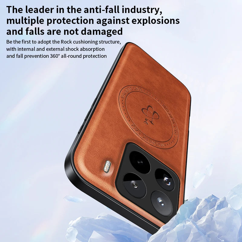Xiaomi Magnetic Leather Stand Case