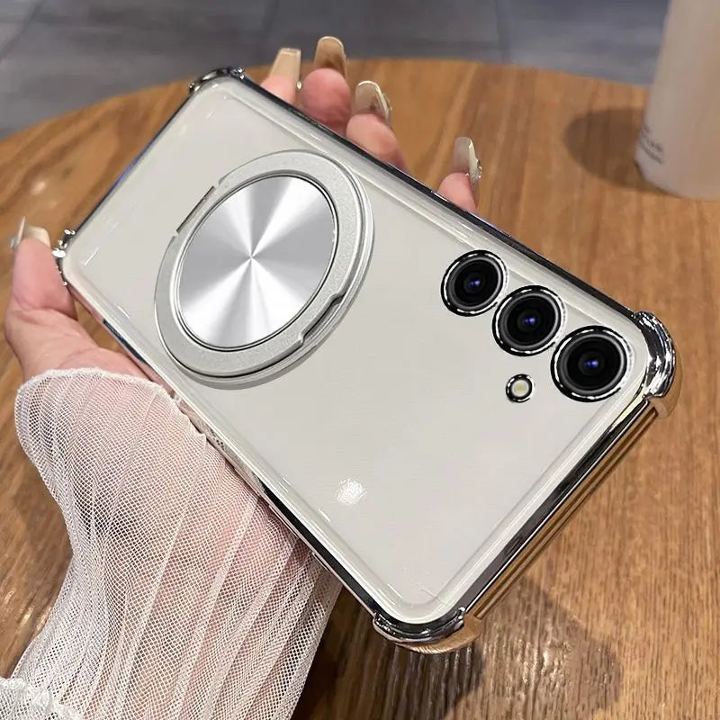 Magnetic Stand Shockproof Galaxy Case