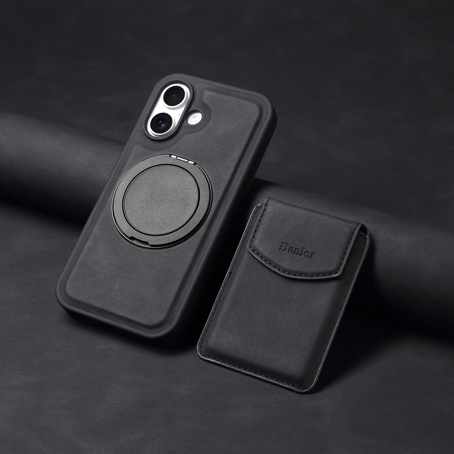 MagSafe Leather Wallet Case for iPhone