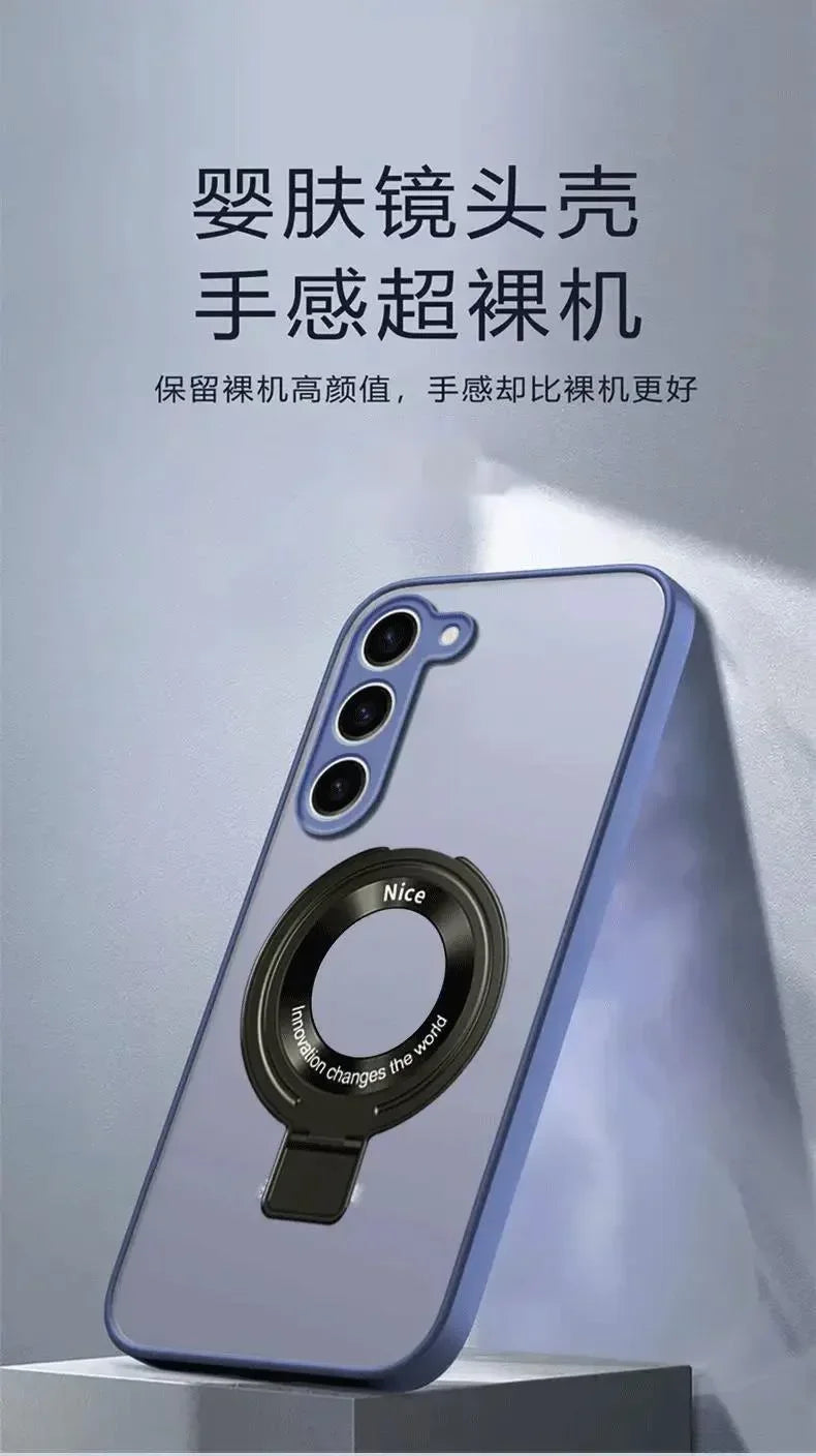 Luxury Matte MagSafe Case Samsung Galaxy