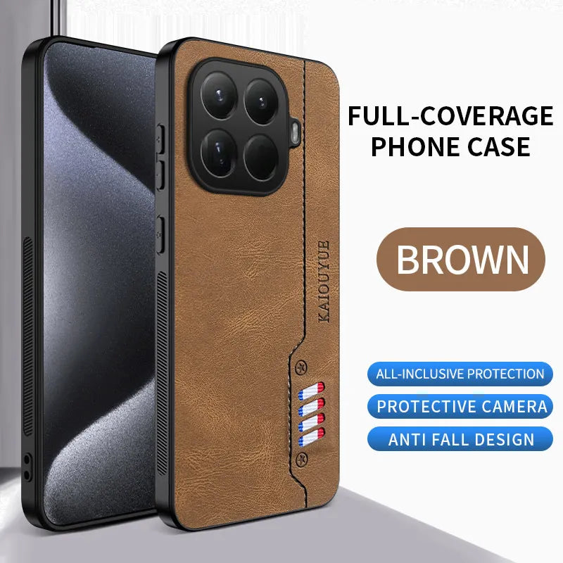 PU Leather Shield Xiaomi 15T Pro Case