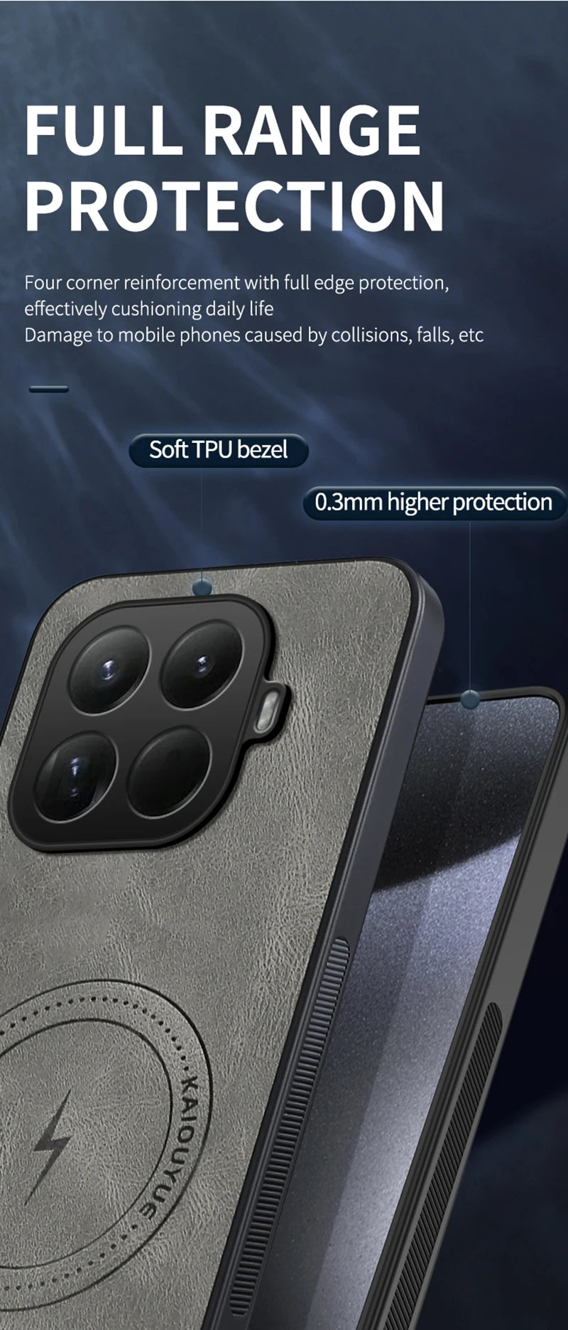 MagSafe Sheepskin Armor Case Xiaomi