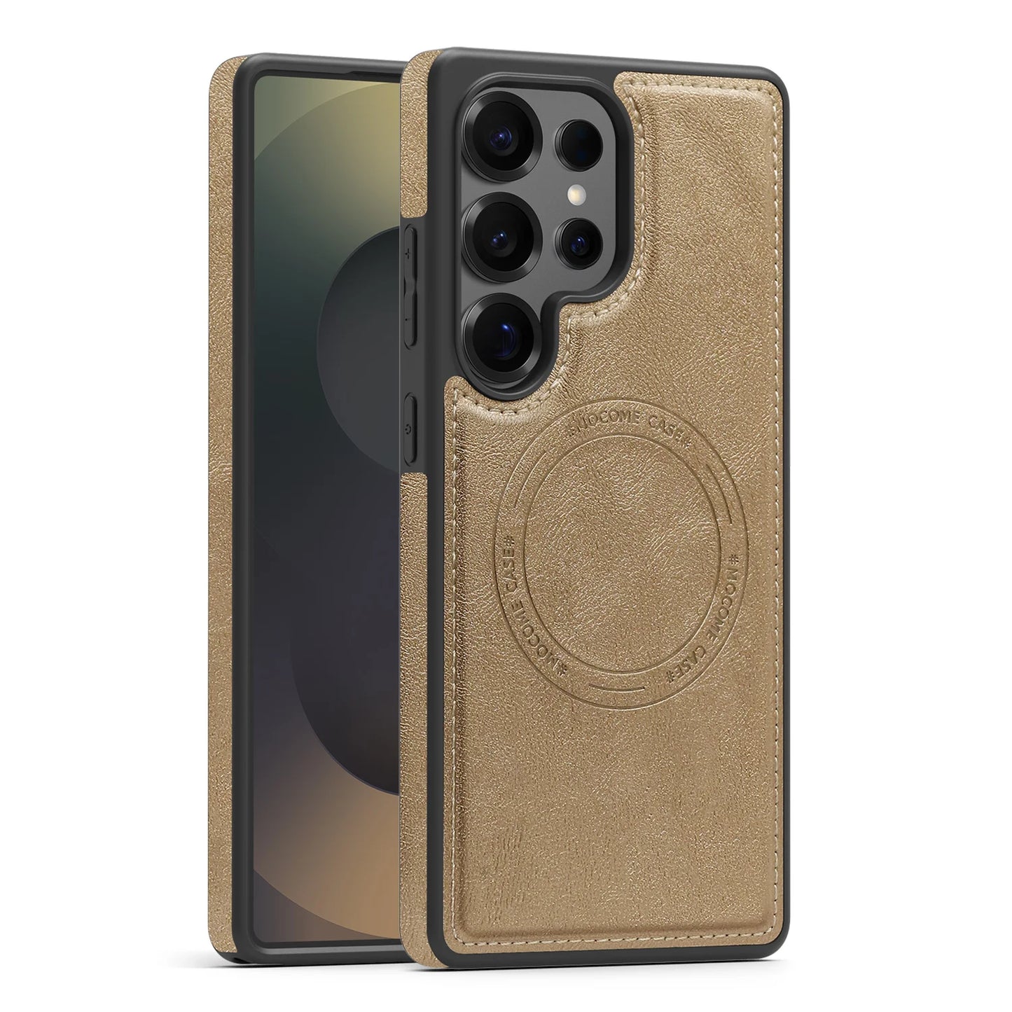 Leather MagSafe Case with Lens Guard