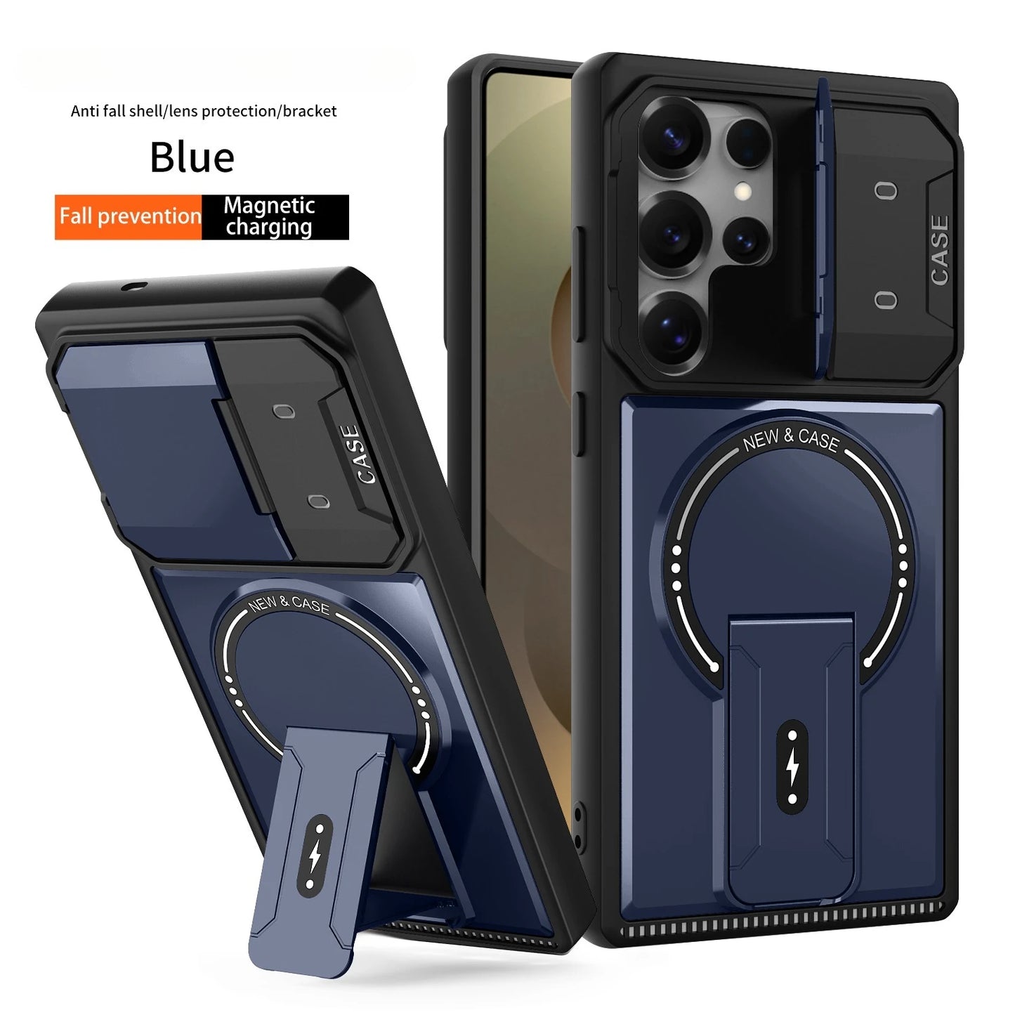 Magnetic Bracket Phone Case Samsung