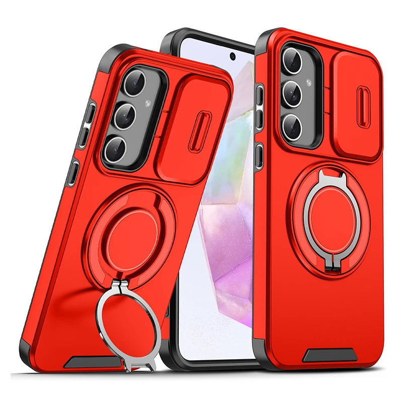 Samsung Magnetic Ring Stand Lens Case