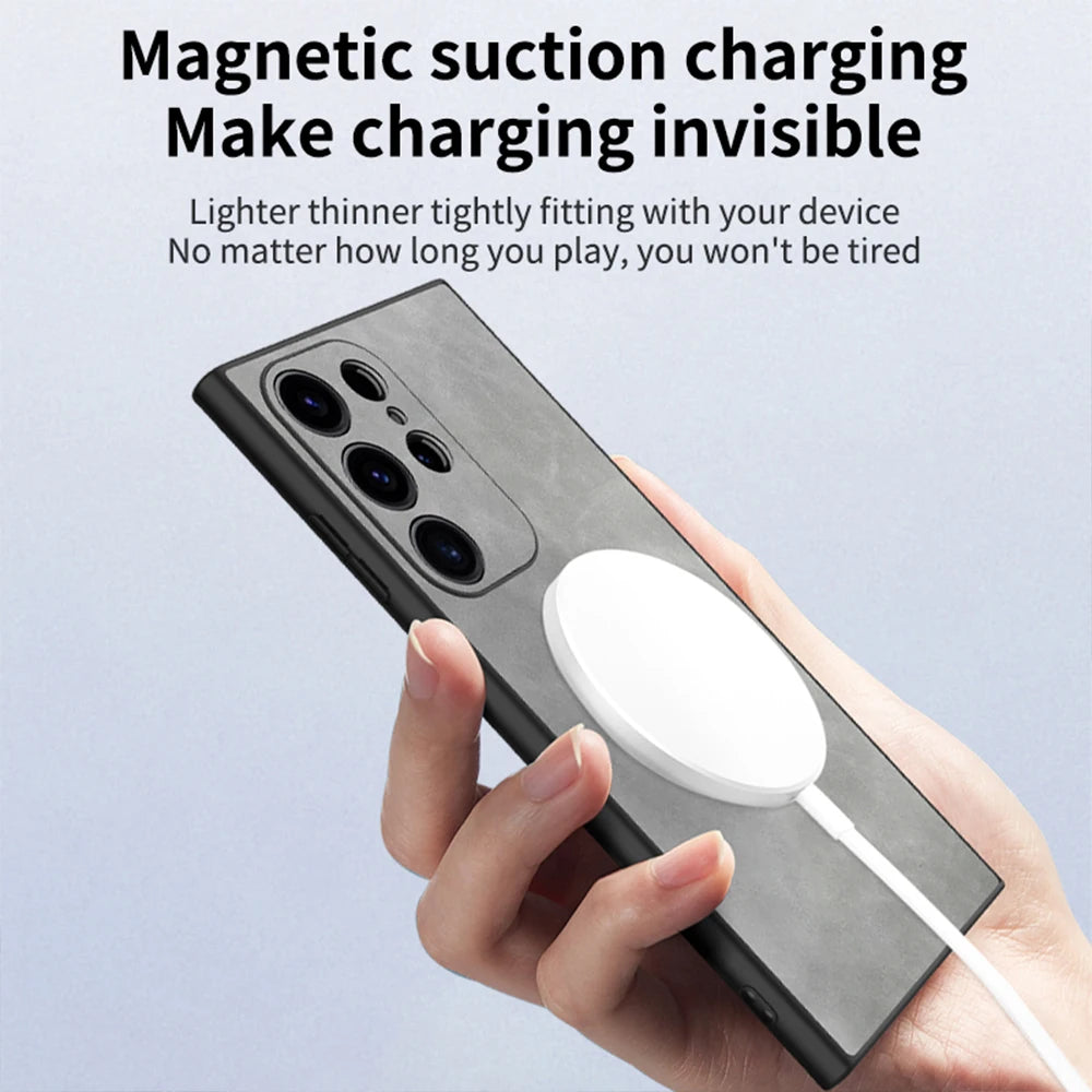 Samsung Galaxy MagSafe Leather Case