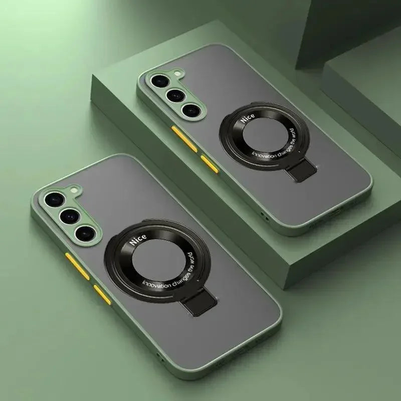 Luxury Matte MagSafe Case Samsung Galaxy