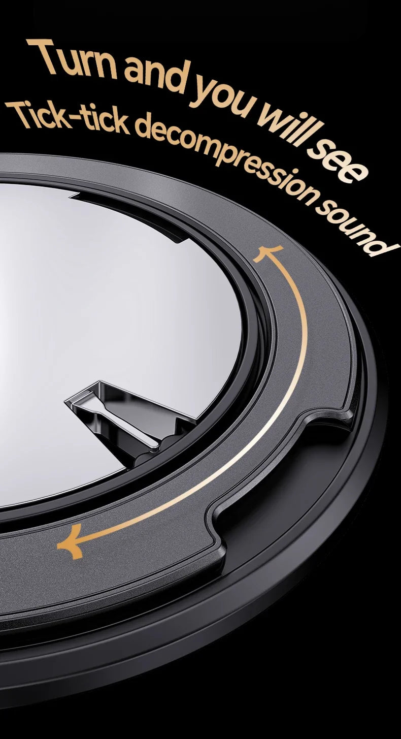 MagSafe Matte Clear Samsung Ring Case