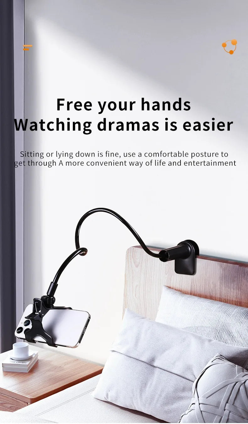 Adjustable Rotating Clip Phone Holder