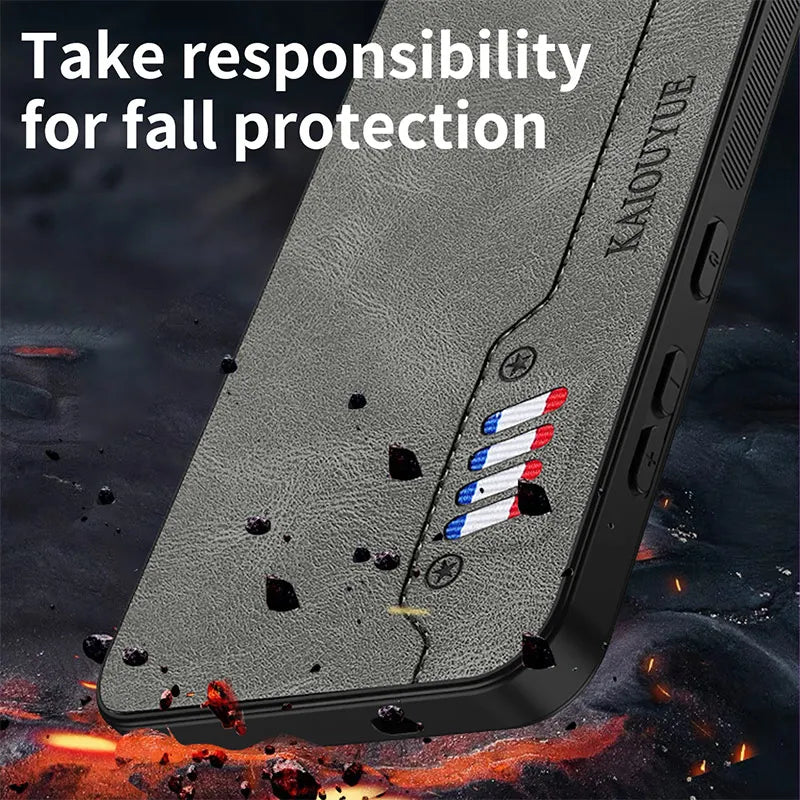 PU Leather Shield Xiaomi 15T Pro Case