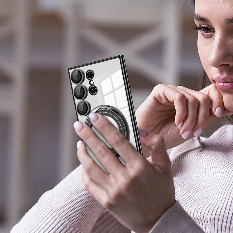 MagSafe Clear Ring Case Samsung Galaxy