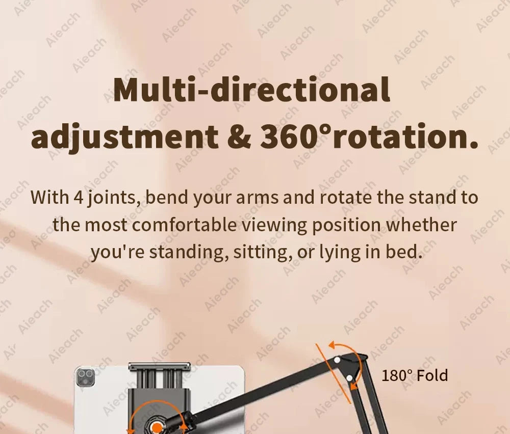 Bed Tablet Holder iPad Stand Mount