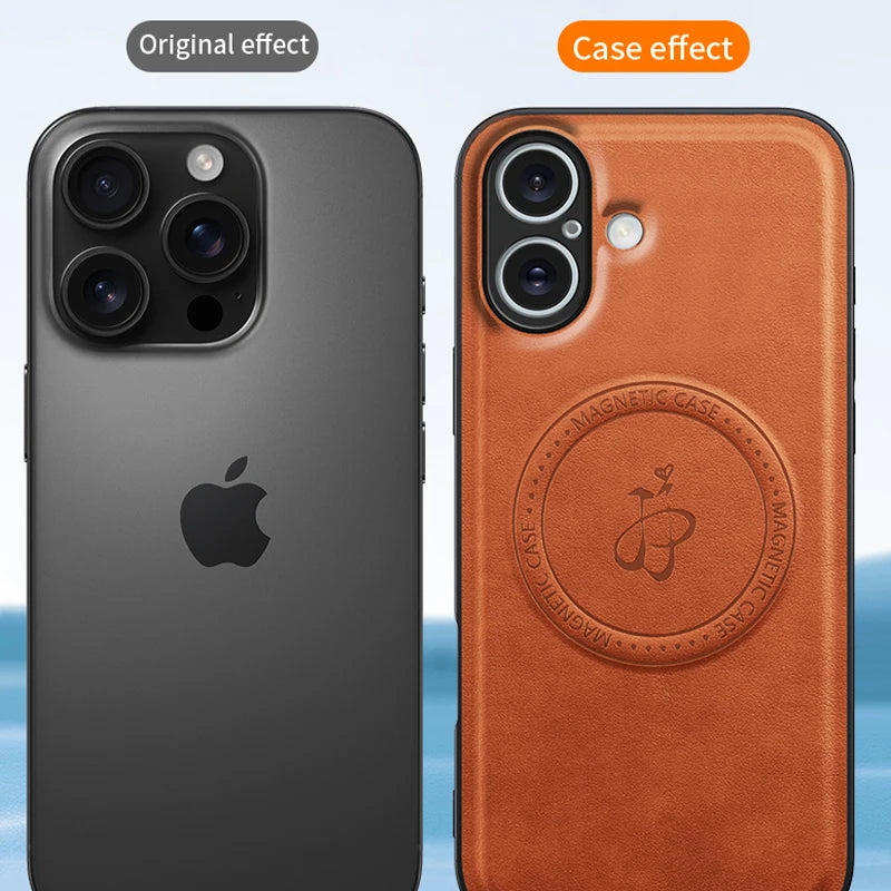 Leather MagSafe Case for Samsung Galaxy