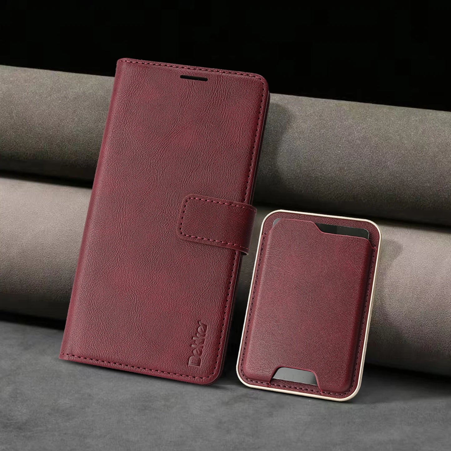 Detachable Magnetic Wallet Case Samsung