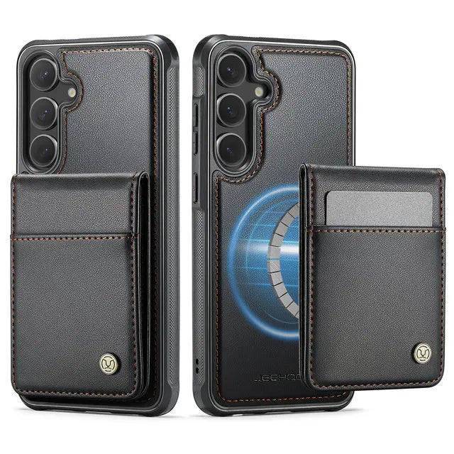 Magnetic Wallet Case Samsung Galaxy