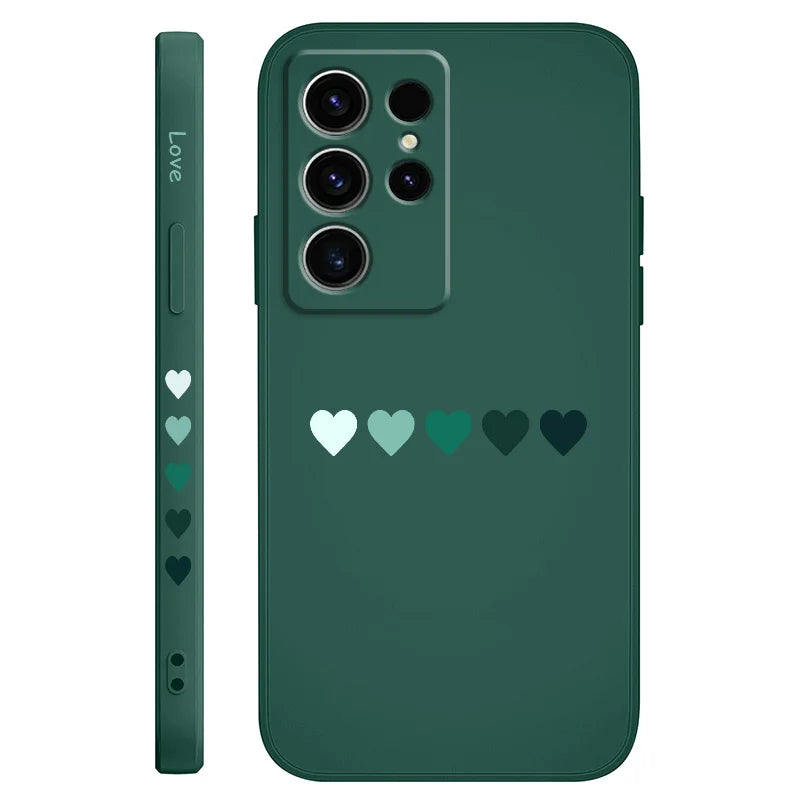 Gradient Heart Case for Samsung Galaxy