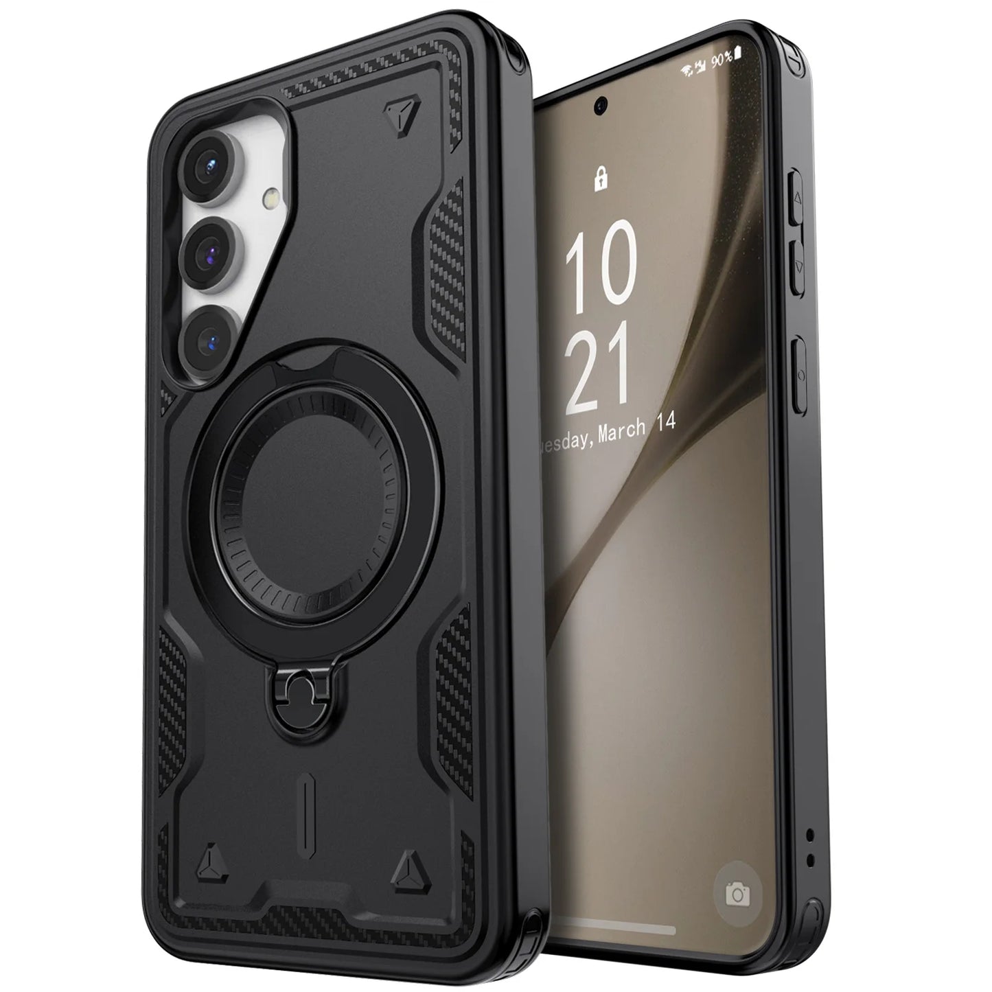 Rugged Shockproof Kickstand Case Samsung