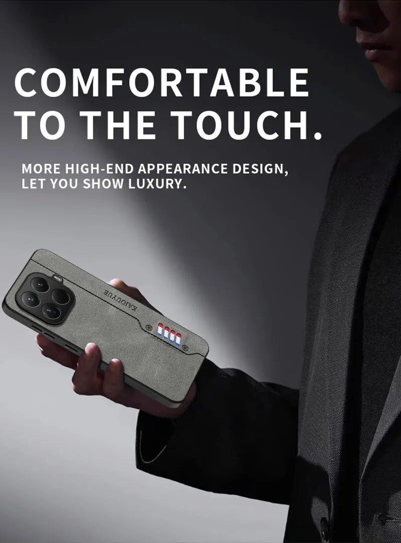 PU Leather Shield Xiaomi 15T Pro Case