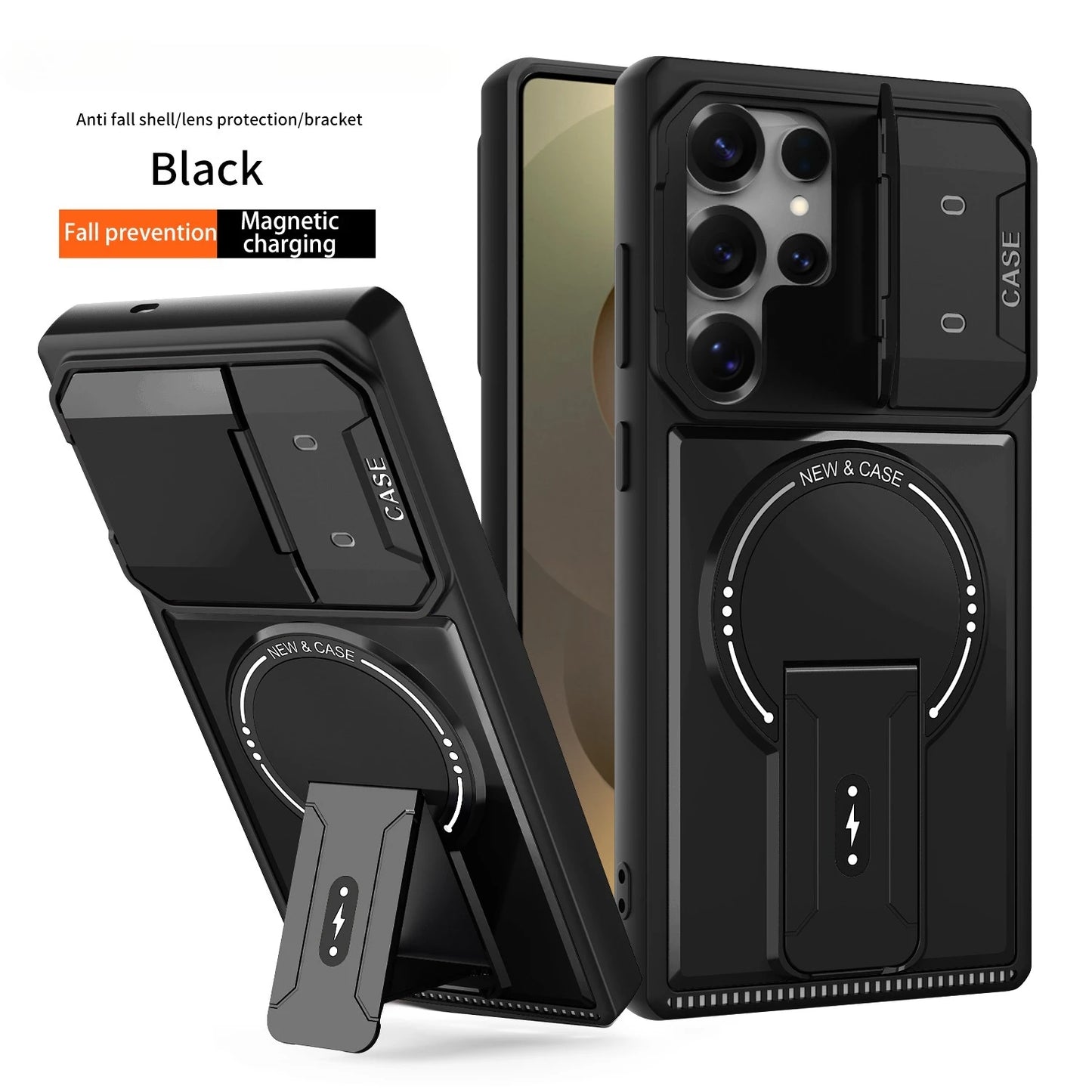 Magnetic Bracket Phone Case Samsung