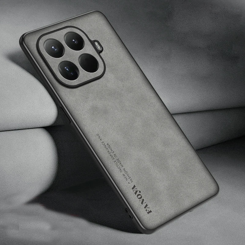 Xiaomi Matte PU Leather Shockproof Case