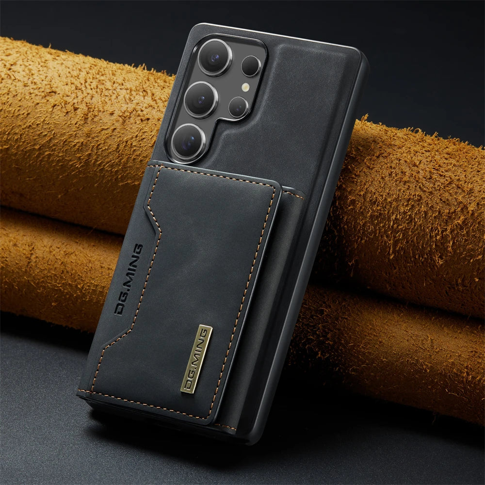 Magnetic Card Wallet Case for Samsung