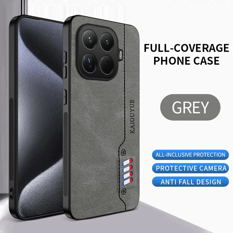 PU Leather Shield Xiaomi 15T Pro Case