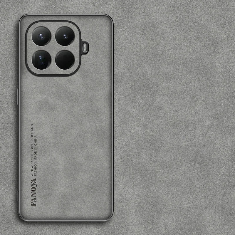 Xiaomi Matte PU Leather Shockproof Case