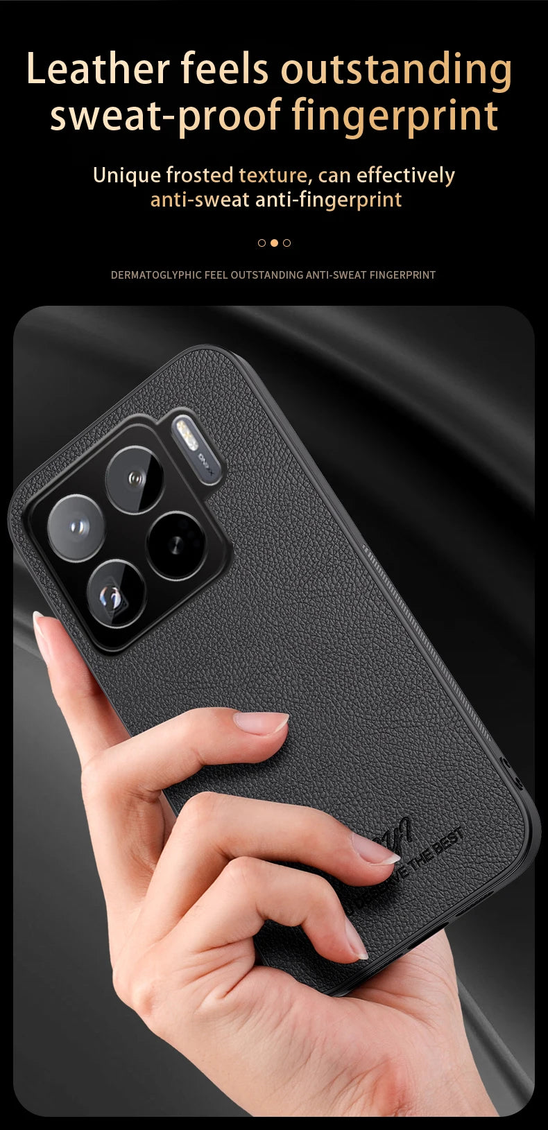 Magnetic Leather Shockproof Case Xiaomi