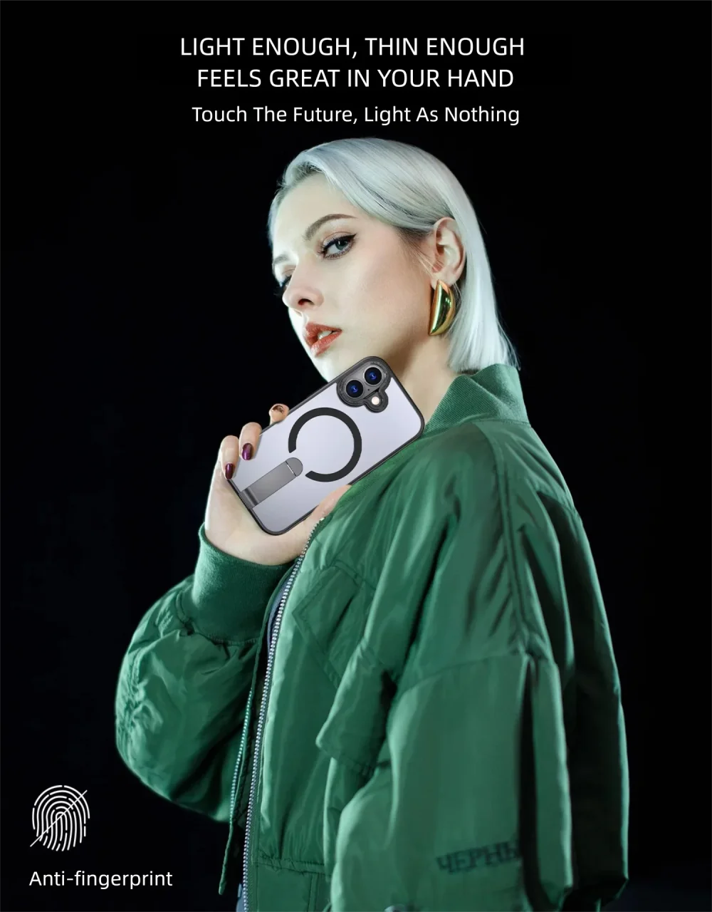 MagSafe Stand Clear & Matte iPhone Case